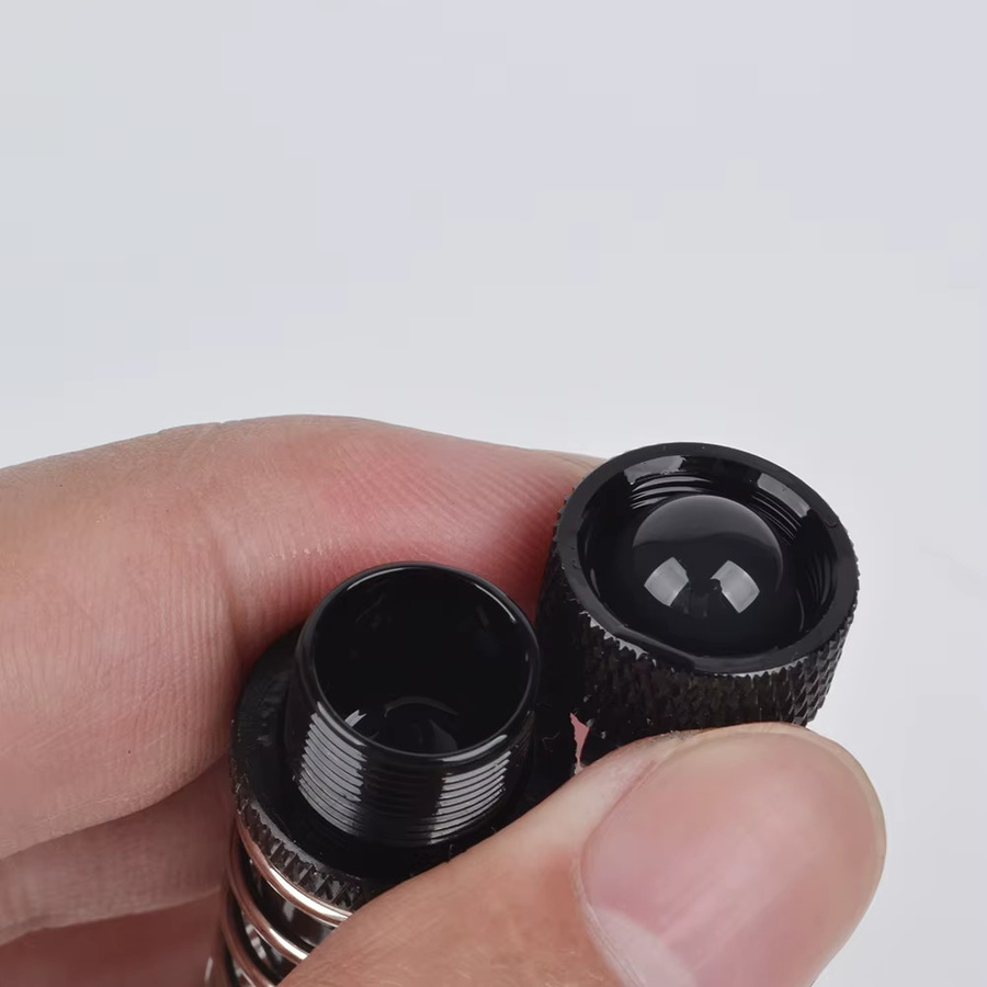 RcAidong Aluminium-Stoßdämpfer, 2-teiliges Set, 1:10, Metall, Schwarz - Bild 5
