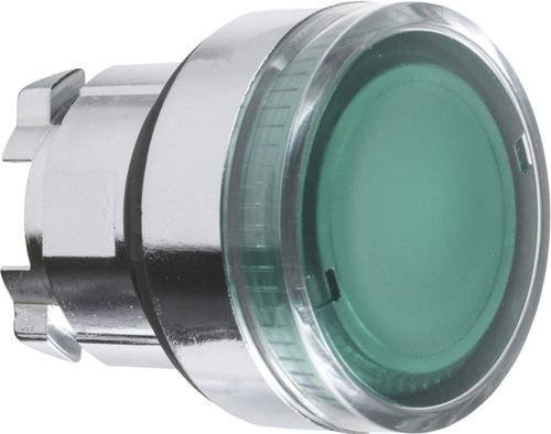 Schneider Electric ZB4BW33 Leuchtdrucktaster-Frontelement mit einer grünen Taste und Druckentriegelung - Bild 1