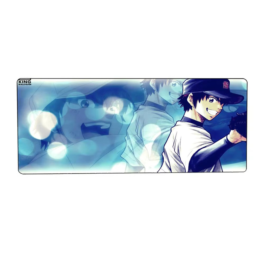 Ace of Diamond Gaming-Mauspad LockEdge in Schwarz, große Schreibtischunterlage für Computer und Tastatur - Bild 4