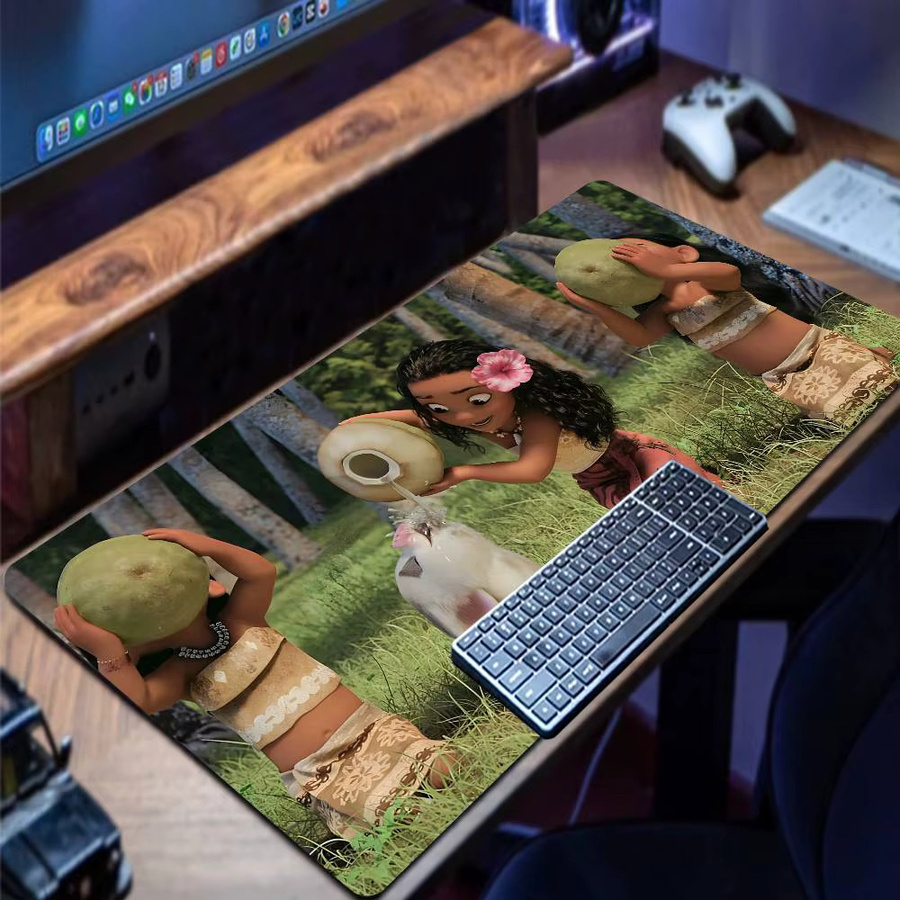 Moetch Gaming Mousepad Moana Sakura Anime Design, Mehrfarbig - Bild 6