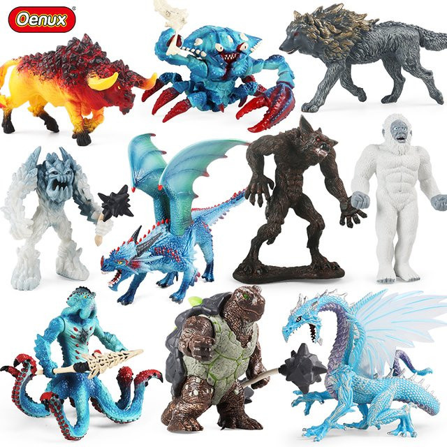 Oenux Dinosaurier Mythos Drache Tiere Modell, Actionfiguren - Bild 1