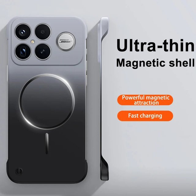 Fundas Magnetische Hülle für Xiaomi Poco F8 Ultra Pro, ultradünn und rahmenlos mit Farbverlauf, Multicolor - Bild 1