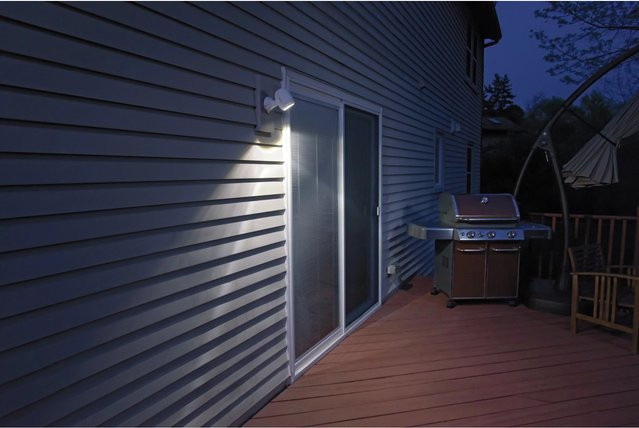 Mr. Beams LED-Außenstrahler MB360XT mit Bewegungsmelder, 2er-Pack, Weiß - Bild 1