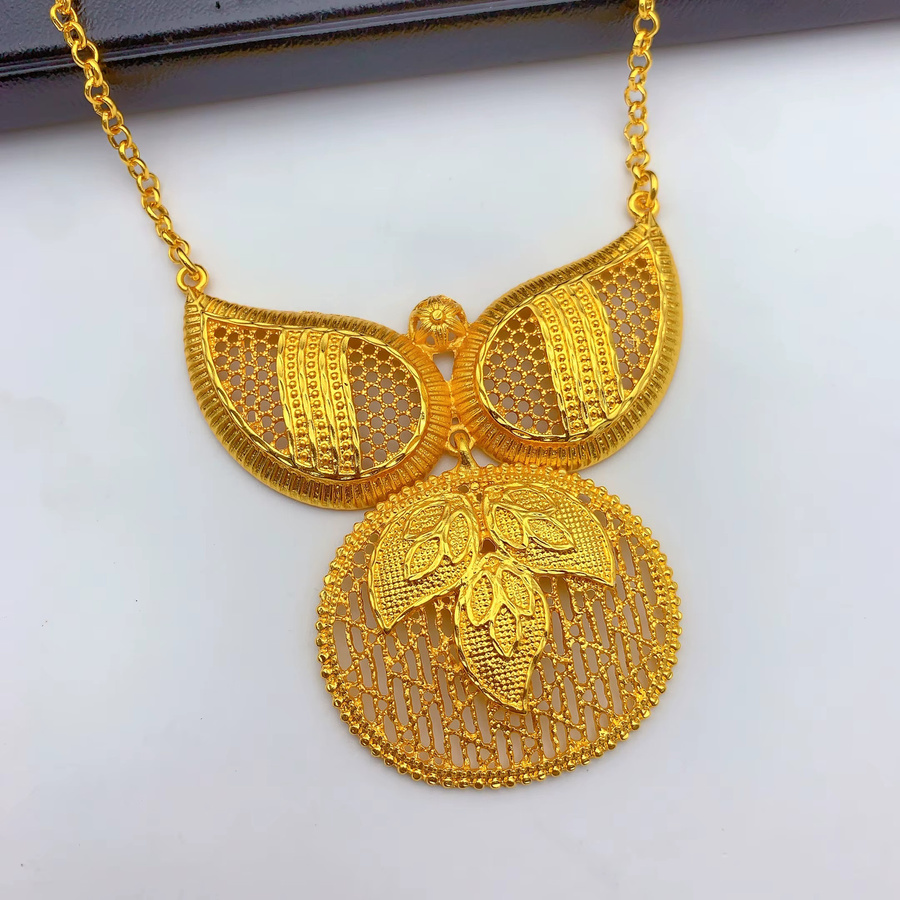 ANIID Schmuck-Set, Halskette, Ohrringe, Gold, Damen - Bild 3