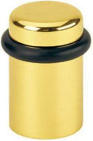 HOPPE Bodentürstopper M498 ohne Verdrehsicherung in Messing, Höhe: 45 mm, Durchmesser: 37 mm - Bild 1