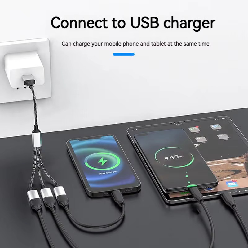 BRYNTHORX 4-Port USB-C Hub mit USB-A Buchsen für Hochgeschwindigkeits-Datenübertragung, Tragbarer USB-C auf USB Konverter für PC und Laptop - Bild 2