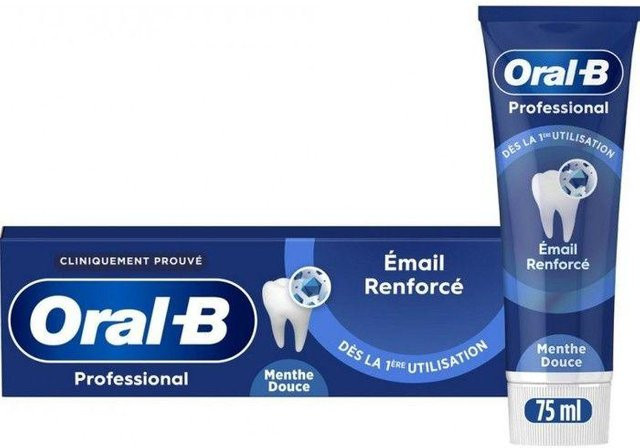 Oral-B Professional Emailleschutz Zahnpasta, Milde Minze, 75 ml - Bild 1