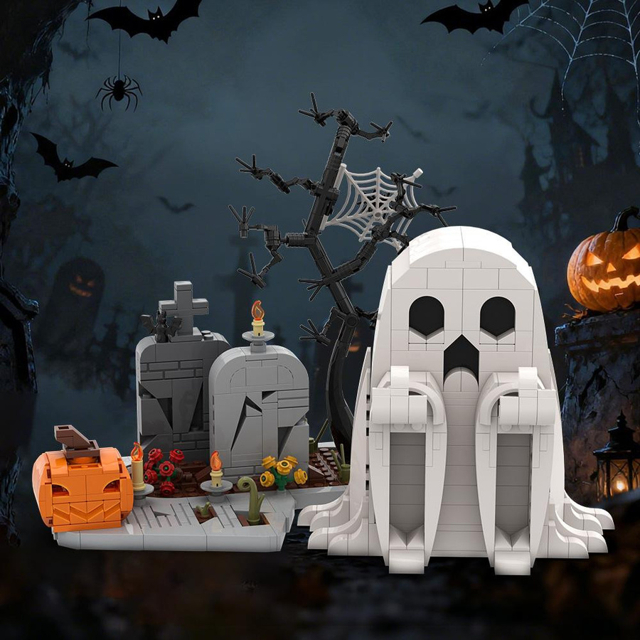 Gobricks Halloween Horror Geist, Bausteine, ab 14 Jahren - Bild 2