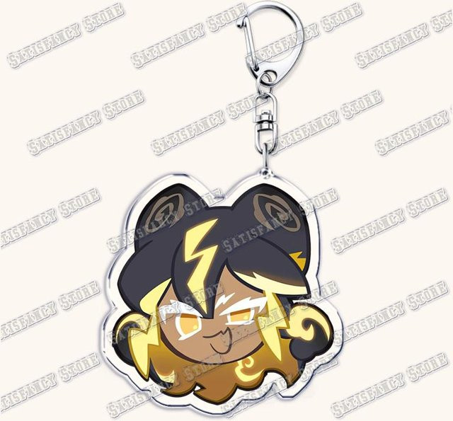 CHIC STUDIO Schlüsselanhänger Game Cookie Chibis, black, Unisex - Bild 1