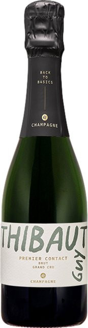 Guy Thibaut Champagne Premier Contact Brut, Chardonnay, Frankreich, 0,375 l - Bild 1