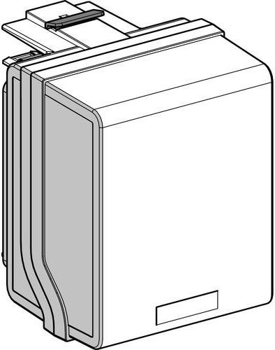Schneider Electric KSB16CN5 Abgangsadapter 16A 3L+N+PE für E14 Neozed Sicherungen in Weiß - Bild 1