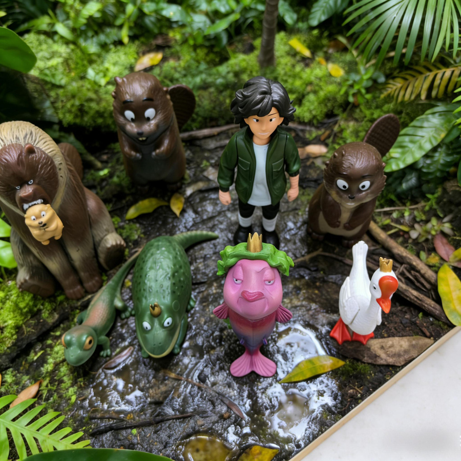Linyi toy Mabel Actionfigur Karikatur ab 14 Jahren - Bild 1