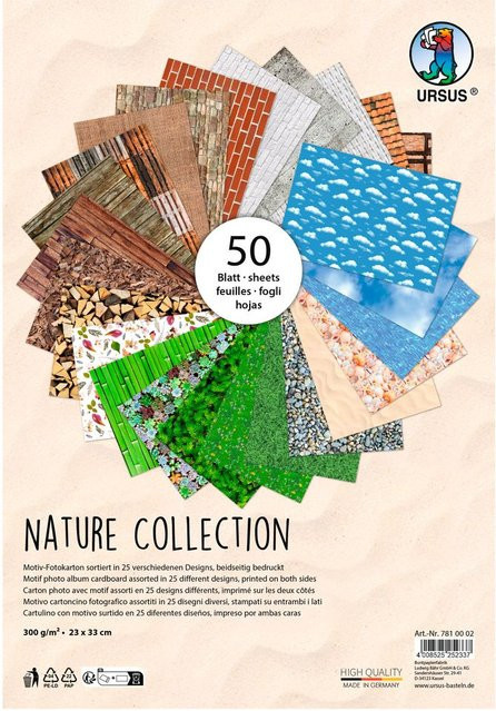 URSUS Motiv-Fotokarton-Kollektion Nature in Multicolor - Bild 1