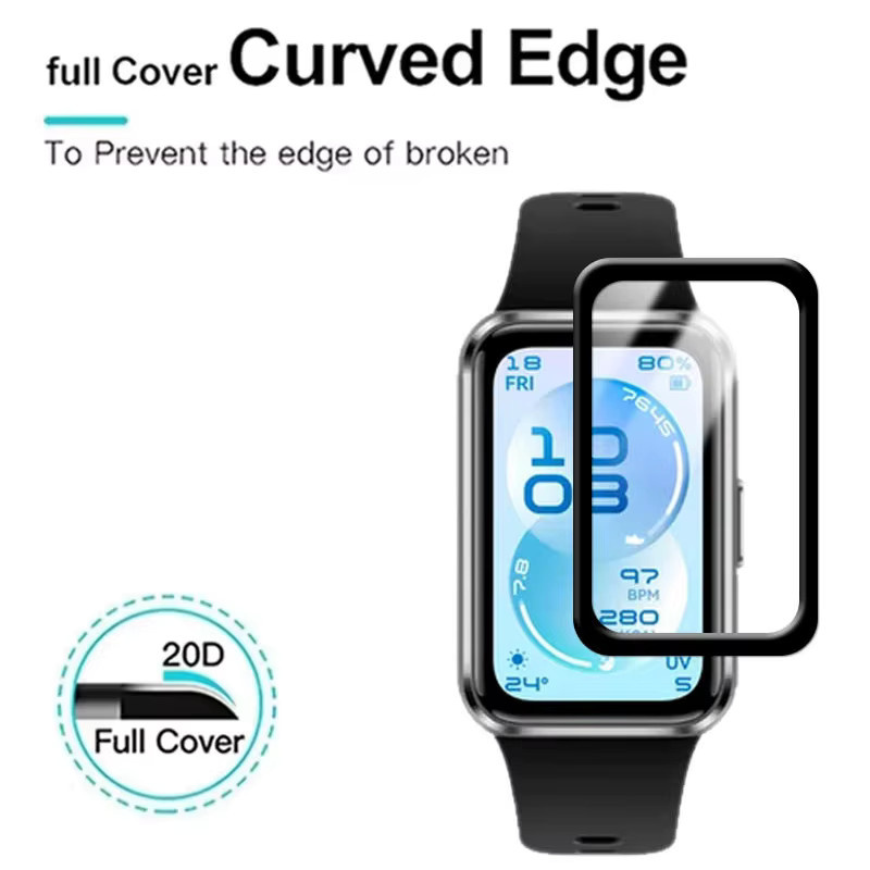 Displayschutzfolie Huawei Band 11 11 Pro, transparent, Unisex - Bild 3