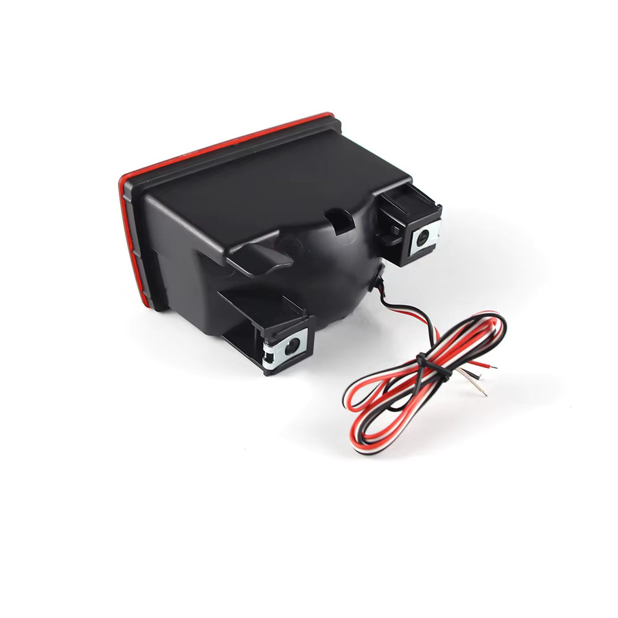 APMATAUTO LED Nebelschlussleuchte und Bremsleuchte für Subaru WRX STi XV Impreza, Schwarz/Rot, 12V, OEM 84913FG420 - Bild 4