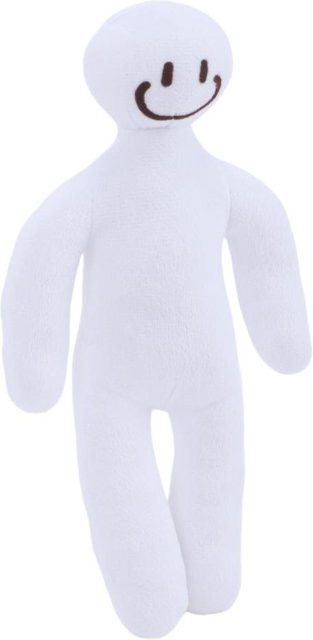 Meccha Chamäleon Kritzel Plüschtier, Weiße Puppe, 22cm, ab 3 Jahre - Bild 1