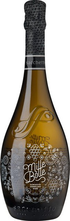Mille Bolle Spumante Millesimato, Extra Dry, 2022, Schaumwein, 0,75 l