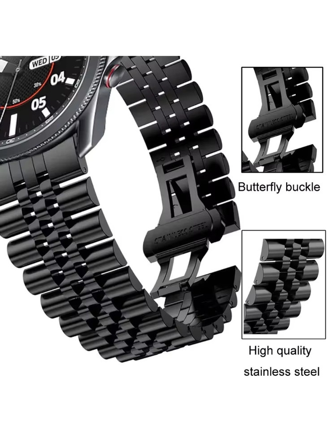 CAOWTAN Uhrenarmband Edelstahl, 20 mm, 22 mm - Bild 4