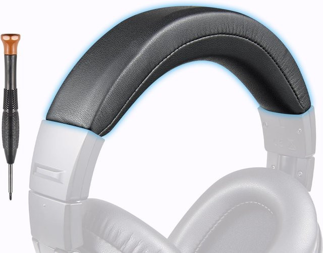 Audio-Technica Ersatz-Kopfbandpolster für M50X, M50XBT, M50XWH und M50S in Schwarz oder Weiß - Bild 1