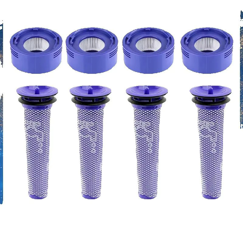 Waschbarer HEPA-Nachfilter in Blau für Dyson V7 und V8 Akku-Staubsauger Ersatzteil - Bild 2