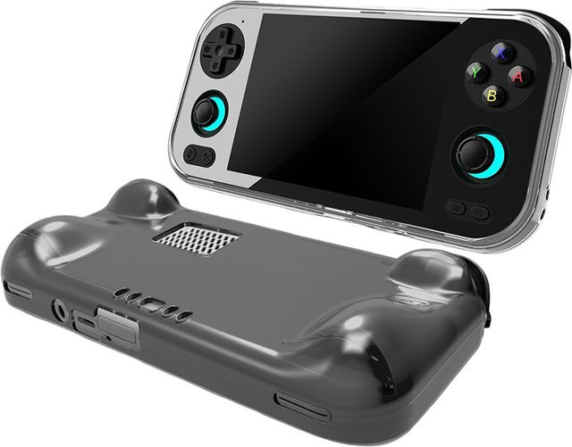 Anbernic TPU-Schutzhülle für RG 476H Spielekonsole, transparent, kratzfest und stoßfest - Bild 1