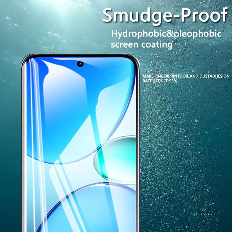 Set aus 1-4 HD-Displayschutzfolien aus gehärtetem Glas für Realme C85 4G, transparent, kratzfest und fingerabdruckkompatibel - Bild 2