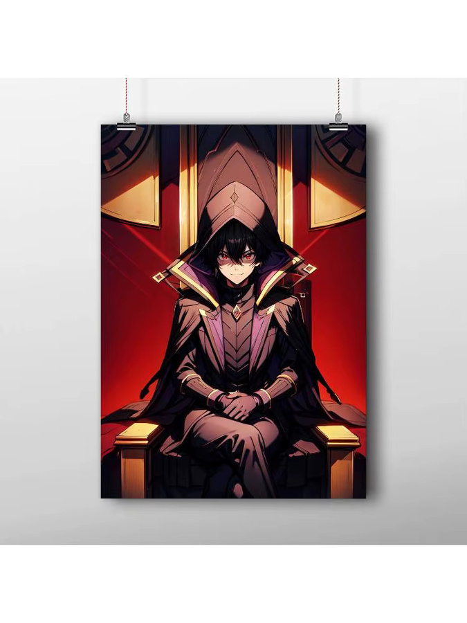 The Eminence In Shadow Anime-Poster als wasserfester Papieraufkleber zur Wanddekoration - Bild 7
