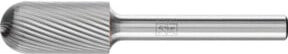 PFERD Hartmetall Frässtift Walzenrund WRC silber Ø 12 x 25 mm Schaft-Ø 6 mm Z5 universal fein - Bild 1