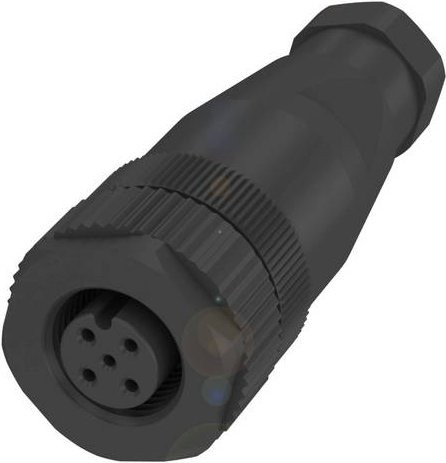 Balluff BCC00T8 Sensor-Aktor-Steckverbinder unkonfektioniert in Schwarz - Bild 1