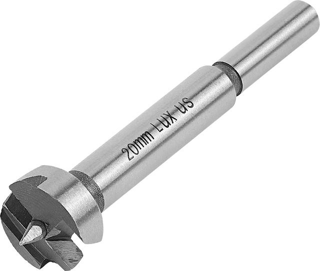 LUX-TOOLS Forstnerbohrer Profi in Silber, Durchmesser: 20 mm - Bild 1