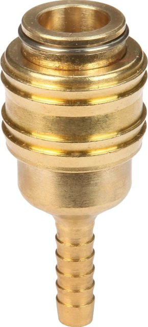 Einhell Druckluft-Schnellkupplung aus Messing in Gold - Bild 1