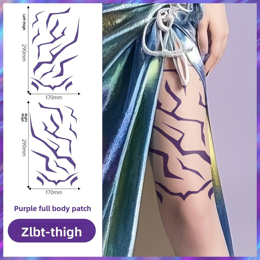 Rumi Jinu Temporäres Tattoo Set, 4 Stück, Jungen - Bild 2