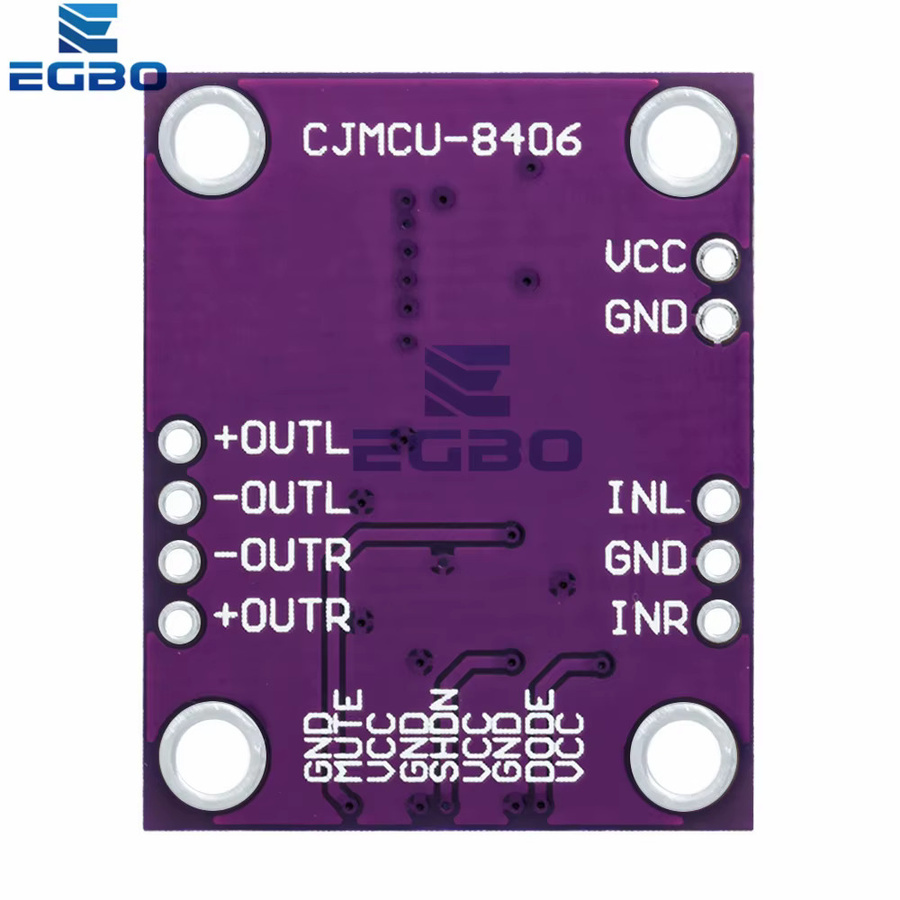 CJMCU-8406 PAM8406 Stereo Klasse D Audio Power Verstärker Modul Entwicklungsboard in Lila - Bild 3