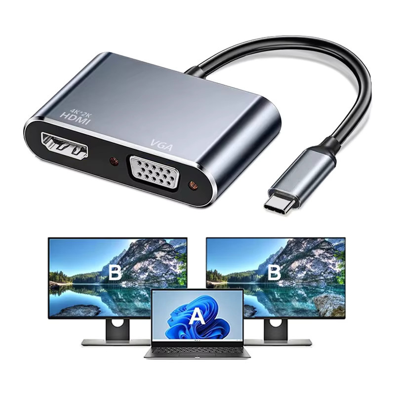 DIXSG USB C Hub mit 4K HDMI und USB 3.0 sowie PD Ladestation für MacBook, iPad und Samsung S20 Dex - Bild 2