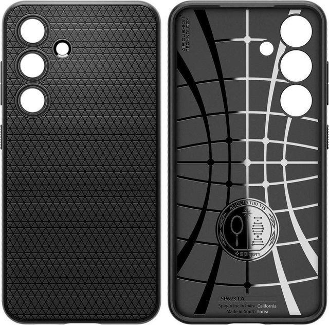 Spigen Liquid Air Schutzhülle für Samsung Galaxy S24+ in Mattschwarz - Bild 1