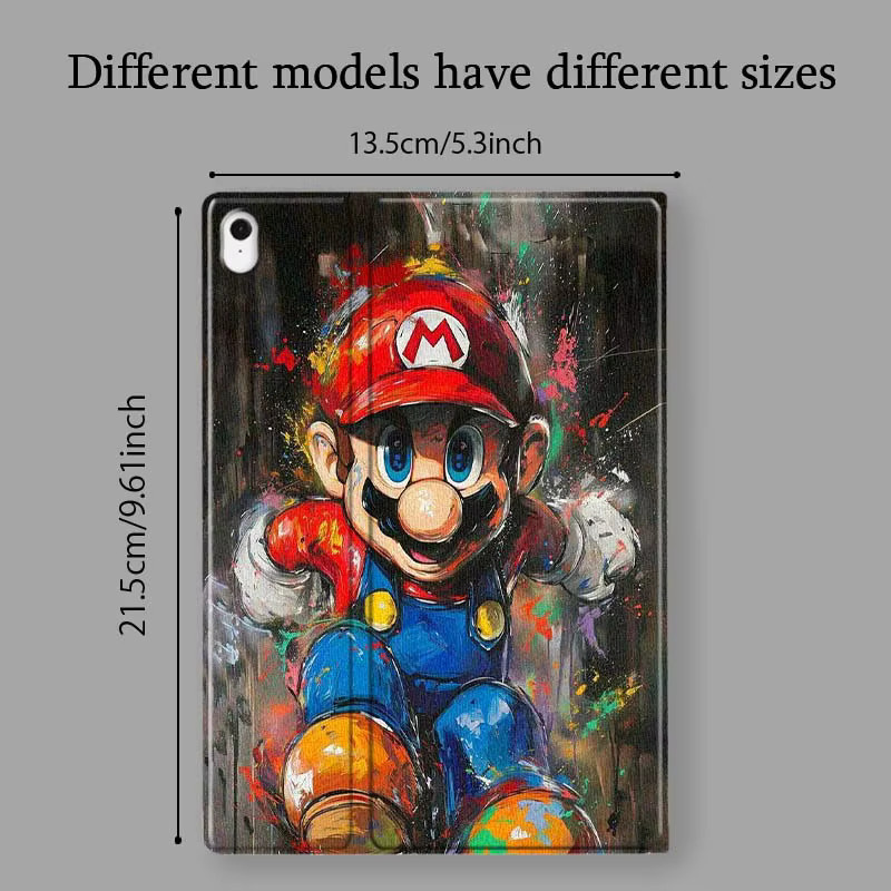 Trendy M-MarioS Schutzhülle für Samsung Galaxy Tab S11 S10 S9 S8 A8 A9 A11 in Multicolour - Bild 4