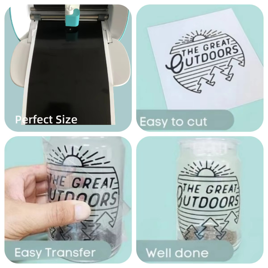 Cricut Smart Permanent Vinyl Silber für Cricut Joy zur Gestaltung von Logos, Aufklebern und Keramik - Bild 2