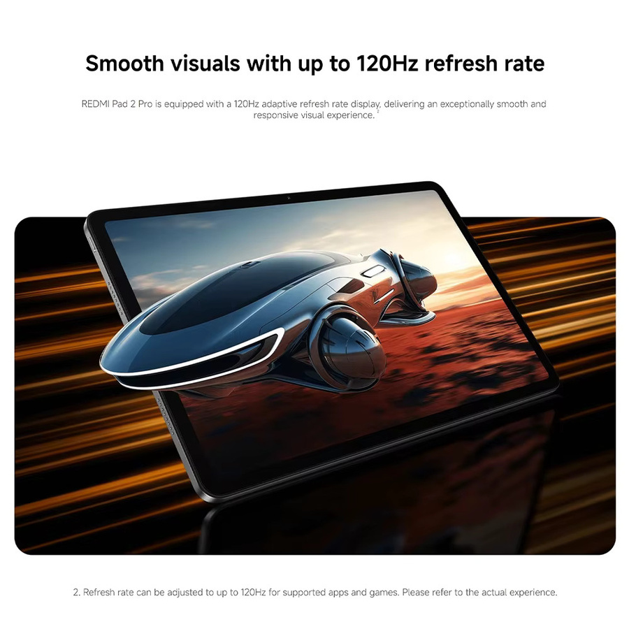 Xiaomi Redmi Pad 2 Pro Tablet Globale Version in Purple mit 12,1 Zoll 2,5K Display, 120Hz Bildwiederholrate, Snapdragon 7s Gen 4 und 12000mAh Akku - Bild 4
