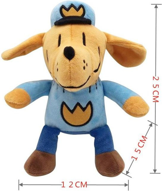 Yiran toy Hundemann Petey Die Katze Umhang Welpe Chief, Plüschtier, ab 18 Jahren - Bild 1