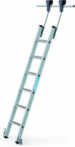 Zarges Saferstep Trec LH Plattformleiter aus Aluminium mit 6 Stufen in Silber - Bild 1