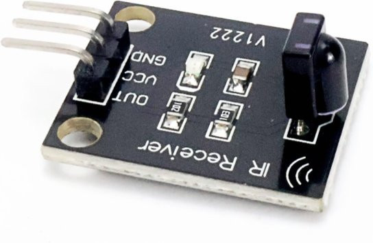 SONGXIN IR Infrarot Sender und Empfänger Sensor Modul Set 38kHz für Arduino in Schwarz - Bild 1