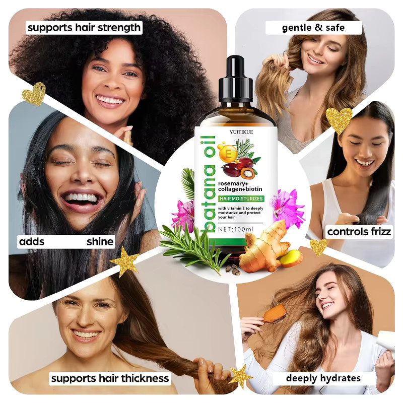 YUITIKUE Batana-Haaröl mit Rosmarin, Biotin und Kollagen - Bild 6