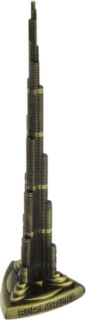 GoolRC Burj Khalifa Modell Souvenir aus Metall in Gold, Höhe: 18 cm - Bild 1