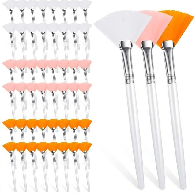 ZXZZS Gesichtsmasken-Pinsel, Maskenpinsel-Applikator, 3/6/12 Stück, Damen - Bild 1
