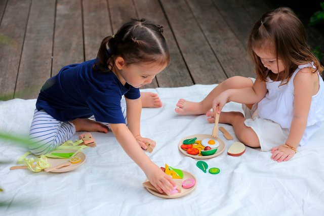Plantoys Frühstück-Set, Holz, ab 2 Jahre - Bild 1