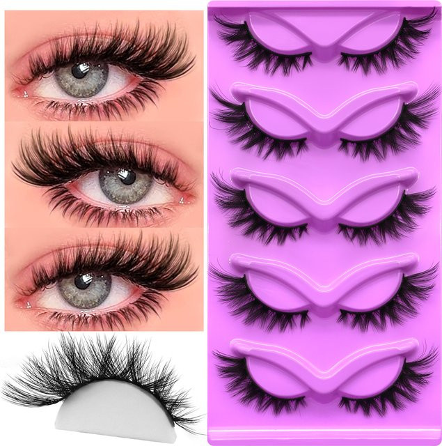 Lasvirey Künstliche Wimpern, 8D Volumen, Damen - Bild 1