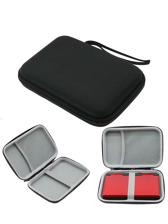 Anbernic RG DS Aufbewahrungstasche im Retro-Design, Farbe Schwarz, Schutzbox für Dual Screen Handheld - Bild 7