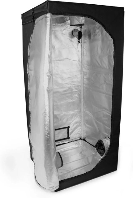 Romberg Tent Grow Indoor-Anbauhilfe in Schwarz, B/T/H: 60 x 60 x 160 cm - Bild 1
