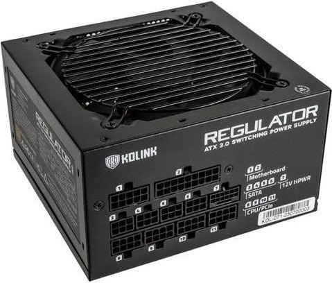 Kolink Regulator PC Netzteil 750W ATX 80PLUS Gold in Schwarz - Bild 1