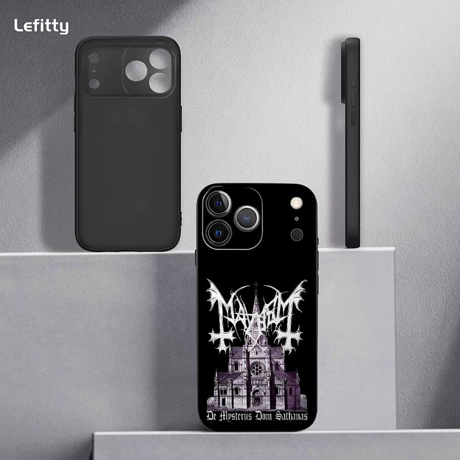 M-MAYHEM Pure Armageddon Soft Shell Handyhülle für iPhone 11 bis iPhone 17 Pro Max Plus Mini in Schwarz Frosted - Bild 4